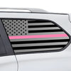 Fits Nissan Pathfinder 2013-2021 Quarter Window American Flag Vinyl Decal Stickers - Bogar Tech Designs