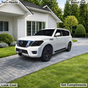 Fits Nissan Armada 2017-2020 Full Headlight Taillight Precut Smoked PPF Tint Kit Film Overlay  - Bogar Tech Designs