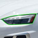 Fits Audi S5 2020-2024 Full Headlight Taillight Precut Smoked PPF Tint Kit Film Overlay  - Bogar Tech Designs
