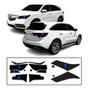 Fits Acura MDX 2014-2016 Full Headlight Taillight Precut Smoked PPF Tint Kit Film Overlay  - Bogar Tech Designs