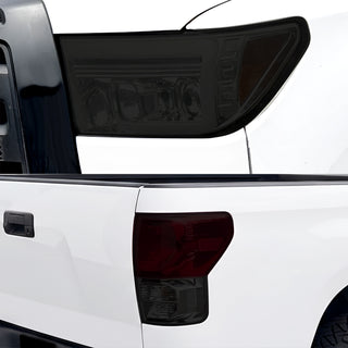Fits Toyota Tundra 2007-2013 Full Headlight Taillight Precut Smoked PPF Tint Kit Film Overlay  - Bogar Tech Designs