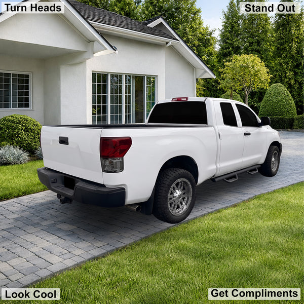 Fits Toyota Tundra 2007-2013 Full Headlight Taillight Precut Smoked PPF Tint Kit Film Overlay  - Bogar Tech Designs
