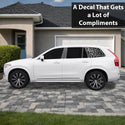 Fits Volvo XC90 2020-2025 Animal Leopard Cheetah Cow Window Vinyl Decal Stickers - Bogar Tech Designs