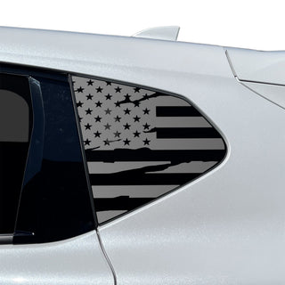 Fits Acura ADX 2025-2026 Quarter Window American Flag Vinyl Decal Stickers - Bogar Tech Designs