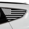 Fits Hyundai Santa Fe Sport 2013-2018 Quarter Window American Flag Vinyl Decal Stickers - Bogar Tech Designs