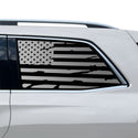 Fits Mercedes-Benz GLS 2017-2019 Quarter Window American Flag Vinyl Decal Stickers - Bogar Tech Designs