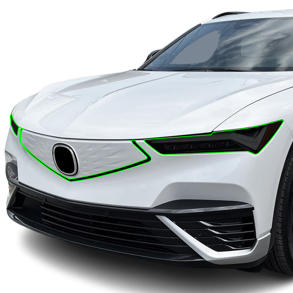Fits Acura ZDX 2024-2026 Full Headlight Taillight Precut Smoked PPF Tint Kit Film Overlay  - Bogar Tech Designs