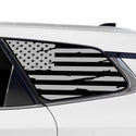 Fits Toyota Crown Signia 2025-2027 Quarter Window American Flag Vinyl Decal Stickers - Bogar Tech Designs