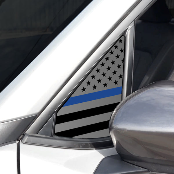 Fits Subaru Forester 2025-2027 Quarter Window American Flag Vinyl Decal Stickers - Bogar Tech Designs