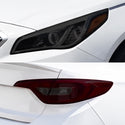 Fits Hyundai Sonata 2015-2017 Full Headlight Taillight Precut Smoked PPF Tint Kit Film Overlay  - Bogar Tech Designs