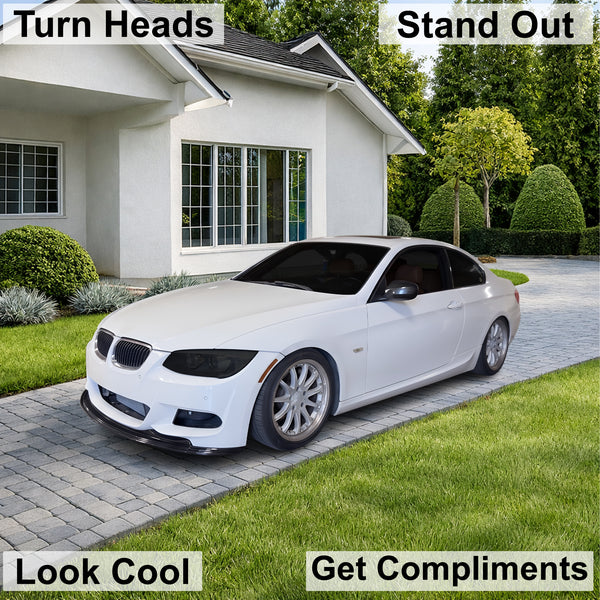Fits BMW 3 Series 2011-2013 Full Headlight Taillight Precut Smoked PPF Tint Kit Film Overlay  - Bogar Tech Designs