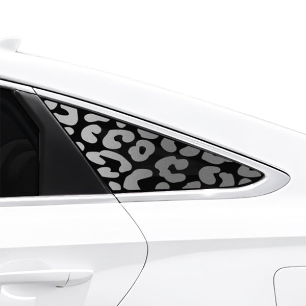 Fits Hyundai Sonata 2015-2017 Animal Leopard Cheetah Cow Window Vinyl Decal Stickers - Bogar Tech Designs