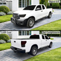 Fits Toyota Tundra 2007-2013 Full Headlight Taillight Precut Smoked PPF Tint Kit Film Overlay  - Bogar Tech Designs