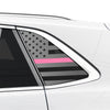 Fits Volkswagen Atlas Cross Sport SEL 2020-2025 Quarter Window American Flag Vinyl Decal Stickers - Bogar Tech Designs