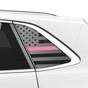 Fits Volkswagen Atlas Cross Sport SEL 2020-2025 Quarter Window American Flag Vinyl Decal Stickers - Bogar Tech Designs