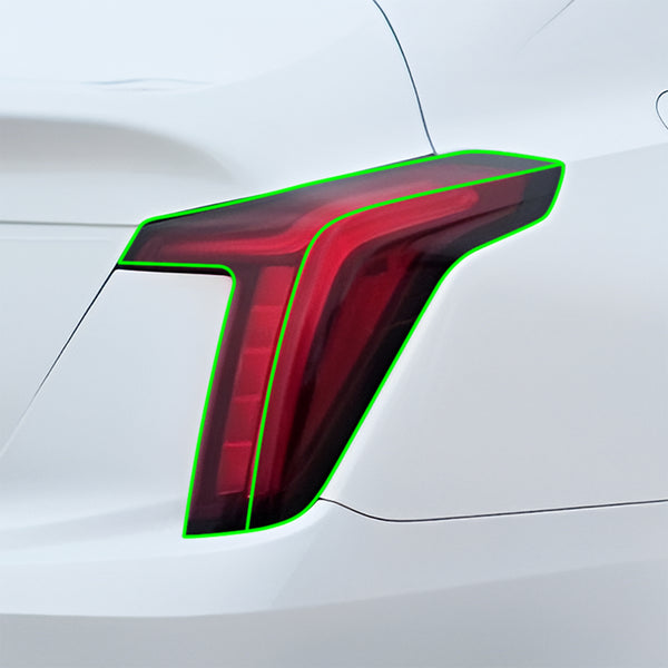 Fits Cadillac CT5 2020-2024 Full Headlight Taillight Precut Smoked PPF Tint Kit Film Overlay  - Bogar Tech Designs
