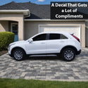Fits Cadillac XT4 2019-2023 Animal Leopard Cheetah Cow Window Vinyl Decal Stickers - Bogar Tech Designs