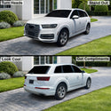 Fits Audi Q7 2017-2019 Full Headlight Taillight Precut Smoked PPF Tint Kit Film Overlay  - Bogar Tech Designs