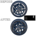 Fits Kia K4 GT-Line 2024-2026 Vinyl Chrome Delete Grille Blackout Decal Stickers Overlay Film