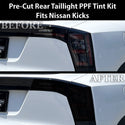 Fits Nissan Kicks 2025-2026 Full Headlight Taillight Precut Smoked PPF Tint Kit Film Overlay  - Bogar Tech Designs