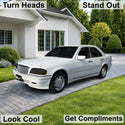 Fits Mercedes-Benz C280 1994-2000 Full Headlight Taillight Precut Smoked PPF Tint Kit Film Overlay  - Bogar Tech Designs