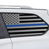 Fits Nissan Pathfinder 2013-2021 Quarter Window American Flag Vinyl Decal Stickers - Bogar Tech Designs