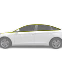 Fits Hyundai Sonata 2015-2017 Vinyl Chrome Delete Grille Blackout Decal Stickers Overlay Film - Bogar Tech Designs