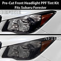 Fits Subaru Forester 2014-2018 Full Headlight Taillight Precut Smoked PPF Tint Kit Film Overlay  - Bogar Tech Designs