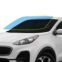 For Kia Sportage 2017-2022 Precut Front Rear Windshield Premium Protection Self Healing Film Kit - Bogar Tech Designs