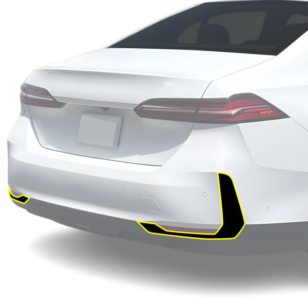 Fits BMW 5 Series 2024-2027 Vinyl Chrome Delete Grille Blackout Decal Stickers Overlay Film - Bogar Tech Designs