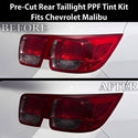 Fits Chevrolet Malibu 2013-2015 Full Headlight Taillight Precut Smoked PPF Tint Kit Film Overlay  - Bogar Tech Designs
