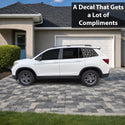 Fits Honda Passport 2019-2025 Animal Leopard Cheetah Cow Window Vinyl Decal Stickers - Bogar Tech Designs
