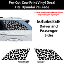 Fits Hyundai Palisade 2026-2027 Animal Leopard Cheetah Cow Window Vinyl Decal Stickers - Bogar Tech Designs
