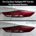 Fits Hyundai Elantra 2017-2018 Full Headlight Taillight Precut Smoked PPF Tint Kit Film Overlay  - Bogar Tech Designs