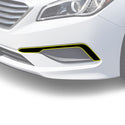 Fits Hyundai Sonata 2015-2017 Vinyl Chrome Delete Grille Blackout Decal Stickers Overlay Film - Bogar Tech Designs