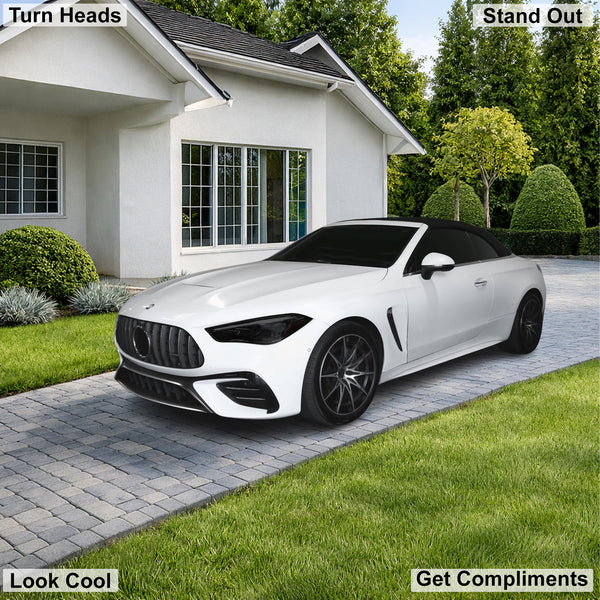 Fits Mercedes-Benz CLE 2024-2026 Full Headlight Taillight Precut Smoked PPF Tint Kit Film Overlay  - Bogar Tech Designs