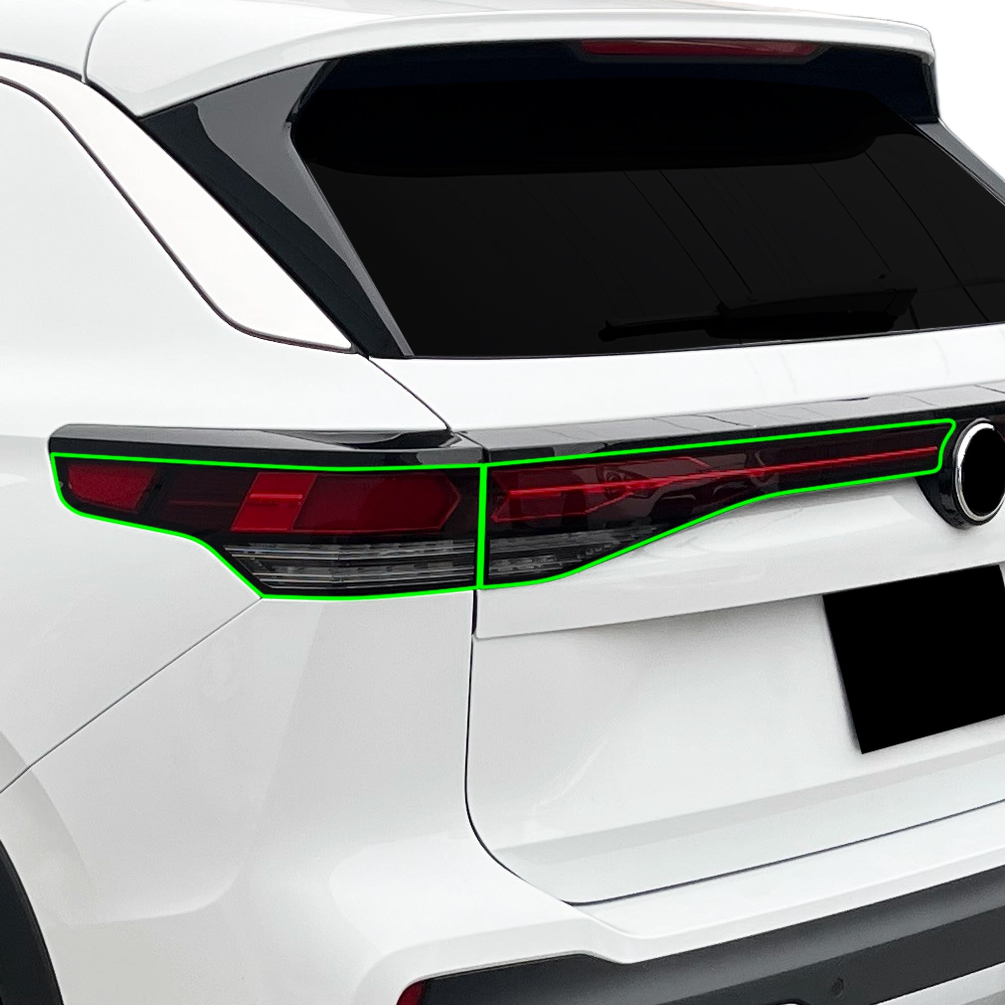 Fits Volkswagen Tiguan 2025-2027 Full Headlight Taillight Precut Smoked PPF Tint Kit Film Overlay  - Bogar Tech Designs
