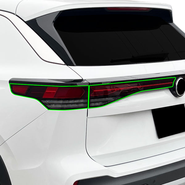 Fits Volkswagen Tiguan 2025-2027 Full Headlight Taillight Precut Smoked PPF Tint Kit Film Overlay  - Bogar Tech Designs