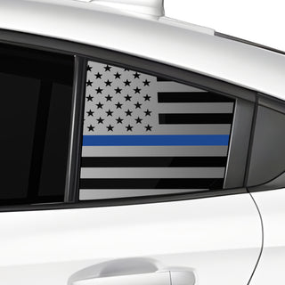 Fits Subaru Legacy 2020-2025 Quarter Window American Flag Vinyl Decal Stickers - Bogar Tech Designs