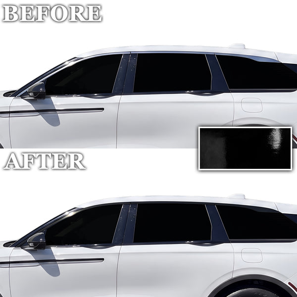 Fits Lincoln Nautilus 2024-2026 Vinyl Chrome Delete Grille Blackout Decal Stickers Overlay Film - Bogar Tech Designs