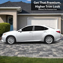 Fits Lexus ES 2013-2018 Vinyl Chrome Delete Grille Blackout Decal Stickers Overlay Film - Bogar Tech Designs