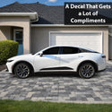 Fits Toyota Crown 2023-2026 Animal Leopard Cheetah Cow Window Vinyl Decal Stickers - Bogar Tech Designs