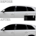 Fits Audi Q7 2020-2024 Vinyl Chrome Delete Grille Blackout Decal Stickers Overlay Film - Bogar Tech Designs