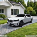 Fits BMW 5 Series 2024-2027 Full Headlight Taillight Precut Smoked PPF Tint Kit Film Overlay  - Bogar Tech Designs