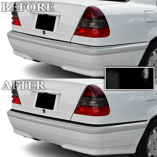 Fits Mercedes-Benz C280 1994-2000 Vinyl Chrome Delete Grille Blackout Decal Stickers Overlay Film - Bogar Tech Designs