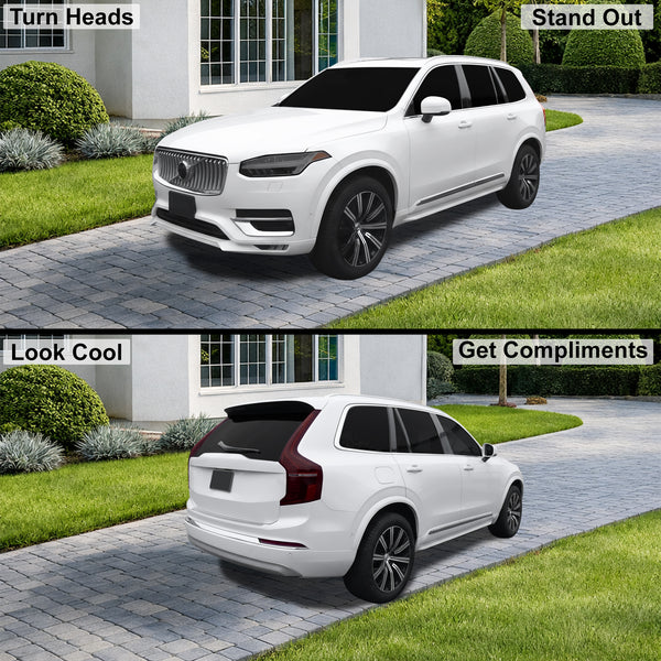 Fits Volvo XC90 2016-2025 Full Headlight Taillight Precut Smoked PPF Tint Kit Film Overlay  - Bogar Tech Designs