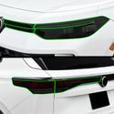 Fits Volkswagen Tiguan 2025-2027 Full Headlight Taillight Precut Smoked PPF Tint Kit Film Overlay  - Bogar Tech Designs