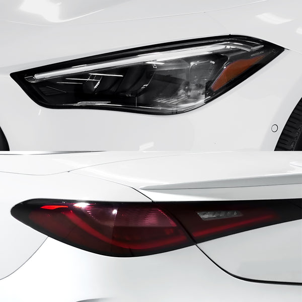 Fits Mercedes-Benz CLE 2024-2026 Full Headlight Taillight Precut Smoked PPF Tint Kit Film Overlay  - Bogar Tech Designs
