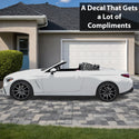 Fits Mercedes-Benz CLE Convertible 2024-2026 Animal Leopard Cheetah Cow Window Vinyl Decal Stickers - Bogar Tech Designs