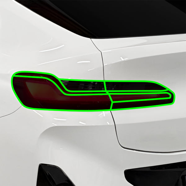 Fits BMW X4 2019-2025 Full Headlight Taillight Precut Smoked PPF Tint Kit Film Overlay  - Bogar Tech Designs